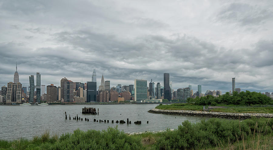 New York City Skyline Photograph by Sylvia Goldkranz