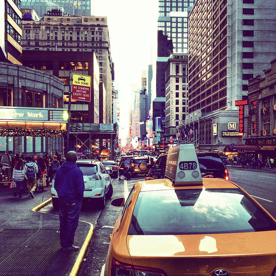 New York City Traffic Photograph by Patrick Malon