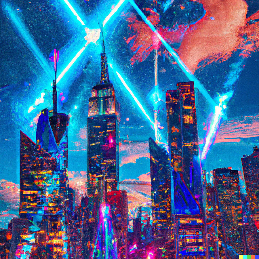 New York City Utopia #4 Digital Art by AI X Art - Pixels