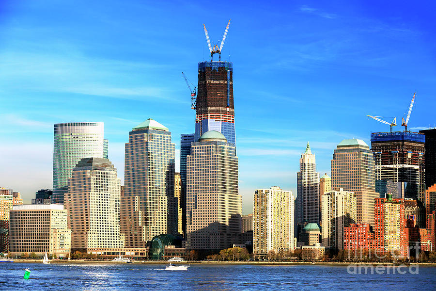 New York City World Trade Center Rebirth Colors Photograph by John Rizzuto