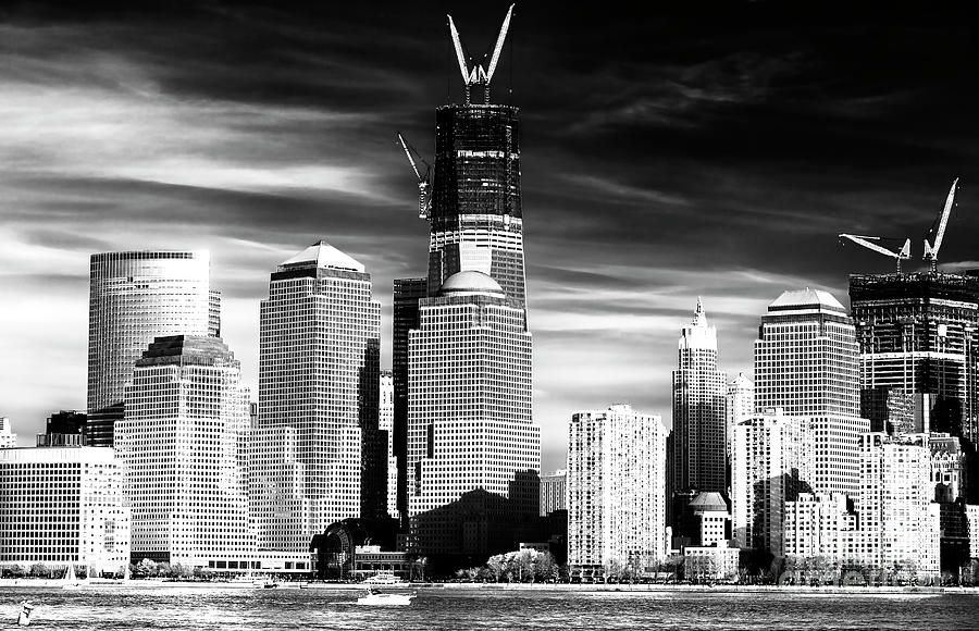 New York City World Trade Center Rebirth from Jersey City Photograph by John Rizzuto