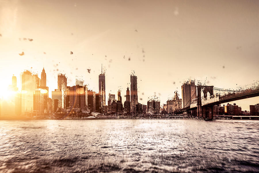 New York downtown apocalypse Photograph by LeoPatrizi