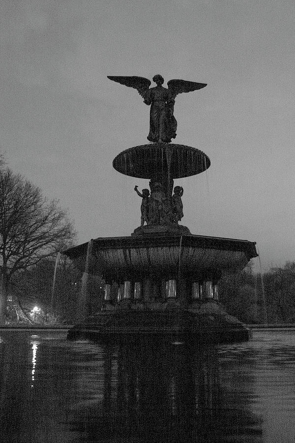 Architecture Photograph - New York Dream- Bethesda Fountain- Central Park, 2006 by Michael Chiabaudo