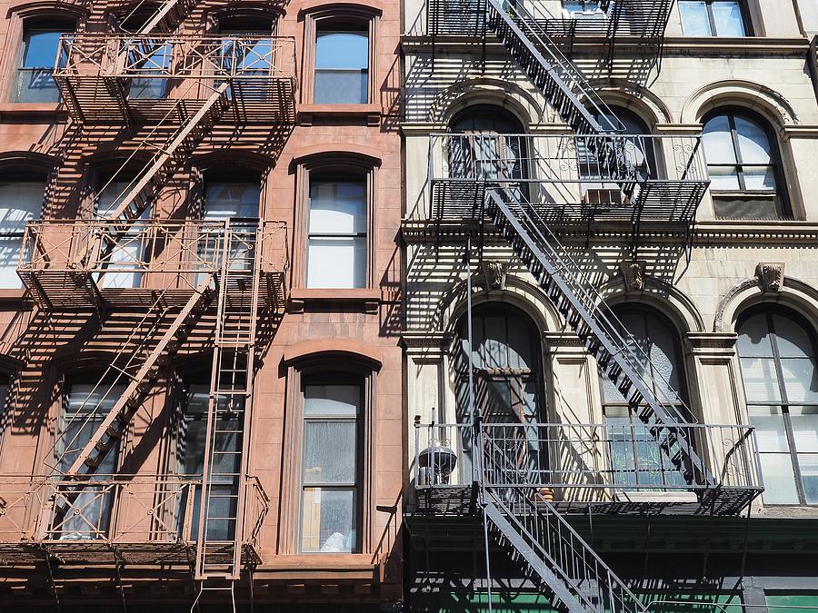 New York Fire Escapes Photograph by Peter Cole - Fine Art America