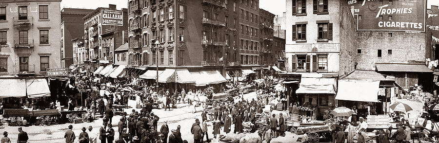 New York Ghetto 1902. Photograph by Joe Vella - Fine Art America