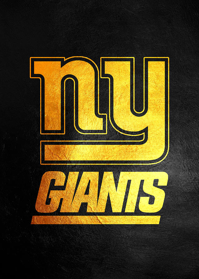 New York Giants Gold Digital Art By Ab Concepts