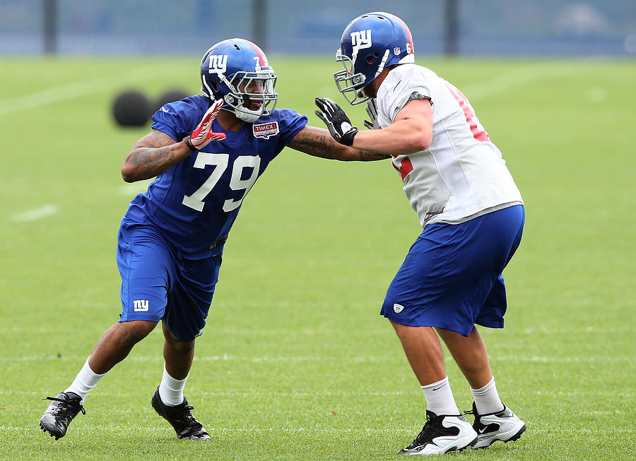 New York Giants Rookie Camp Photograph by Elsa