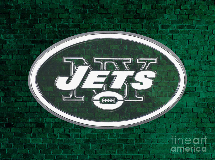 New York Jets Color Brick Digital Art by CAC Graphics