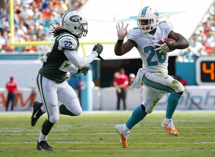 New York Jets v Miami Dolphins Photograph by Chris Trotman