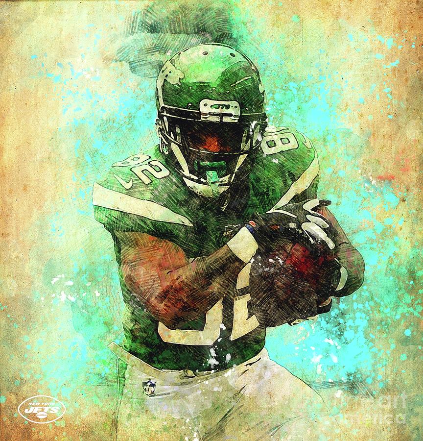 New York Jets,nfl American Football Team,football Player,sports Posters For Sport Fans Drawing