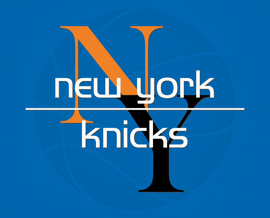 New York Knicks Retro Shirt Poster by Joe Hamilton - Fine Art America