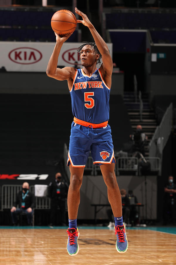 New York Knicks v Charlotte Hornets Photograph by Kent Smith