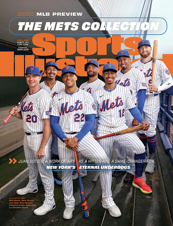 New York Mets, 2025 MLB Season Preview Issue Cover Photograph by Sports Illustrated New York Mets, 2025 MLB Season Preview Issue Cover Photograph by Sports Illustrated