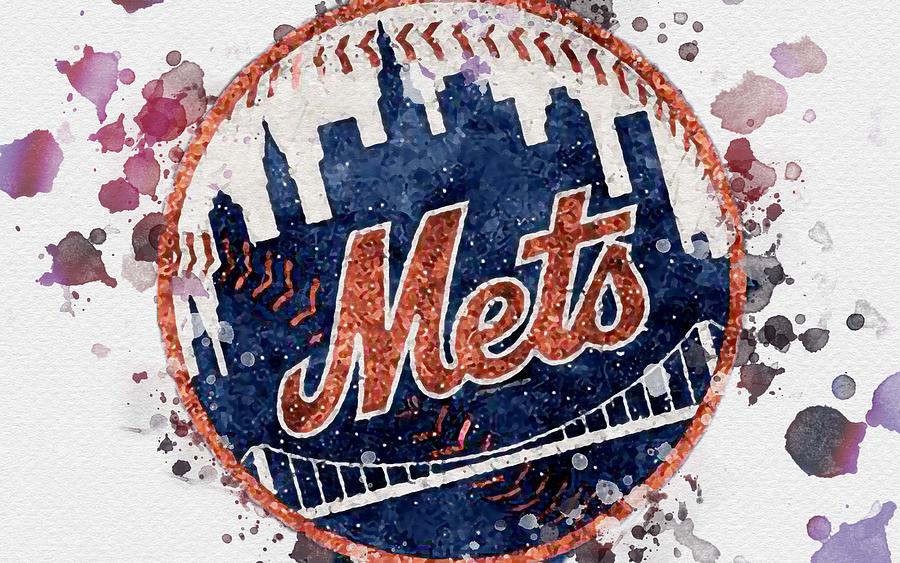 New York Mets American Baseball Club Art National League Mlb New York ...