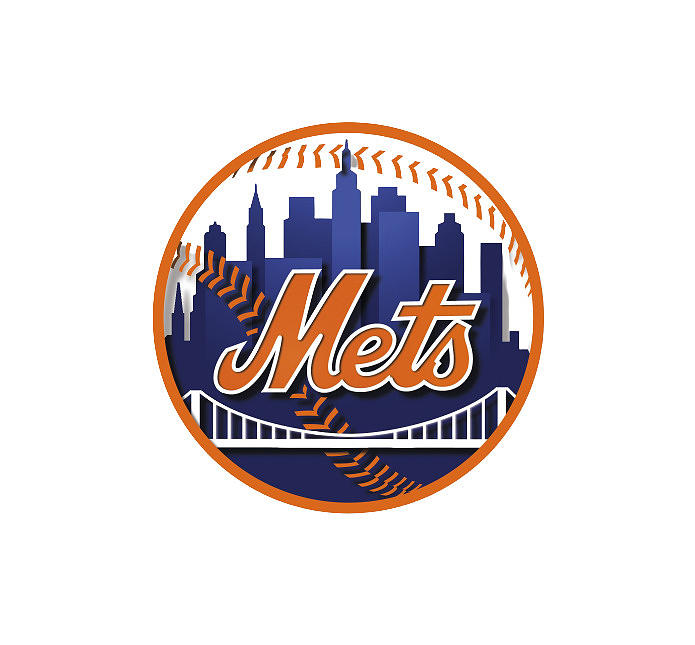 New York Mets Digital Art by Hakim Hamzaoui