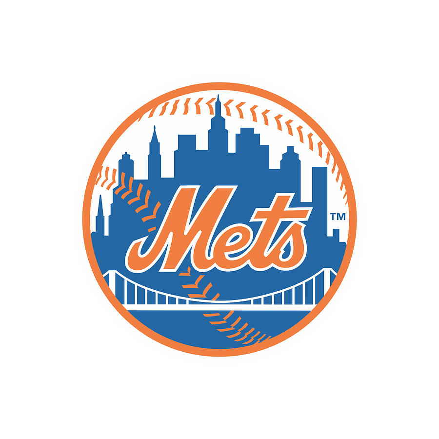 New York Mets Drawing by Leon Ensminger