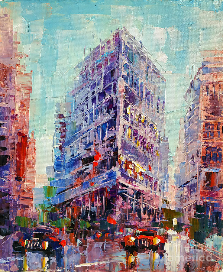 New York Painting by Narek Qochunc