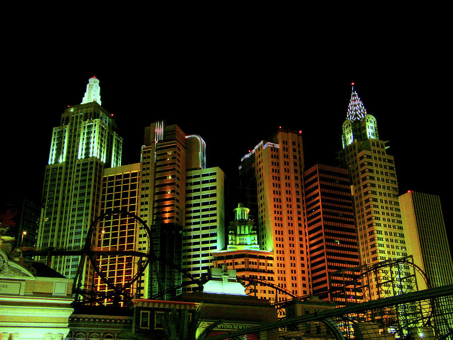 New York, New York Hotel and Casino Photograph by Len Bomba