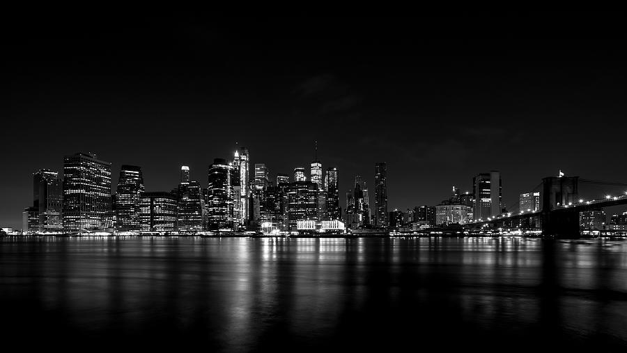 New York Nighttide Photograph by Marlo Horne