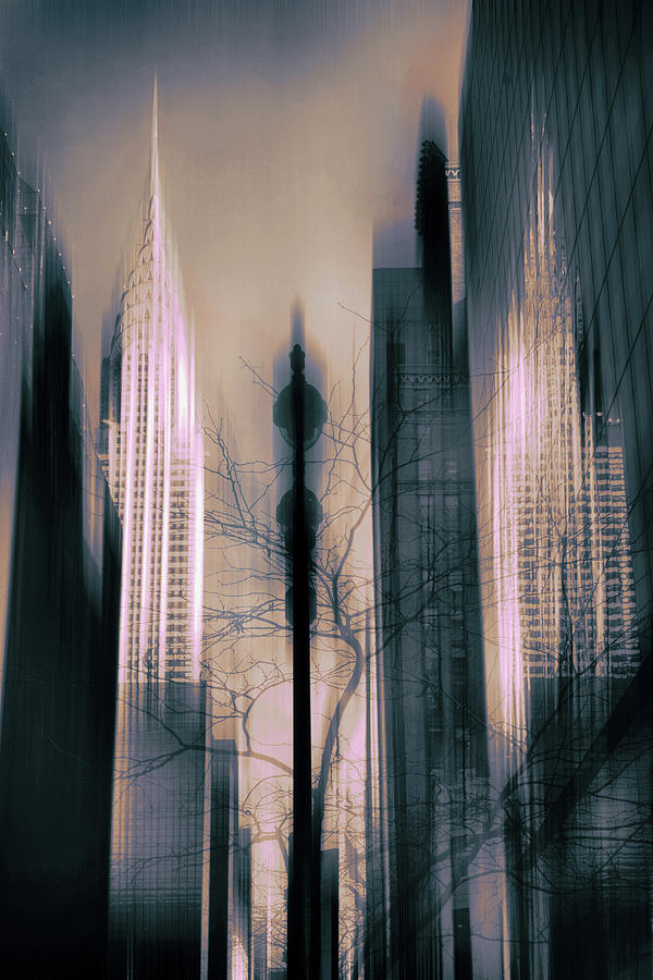 New York Noir Sunset Photograph by Jessica Jenney