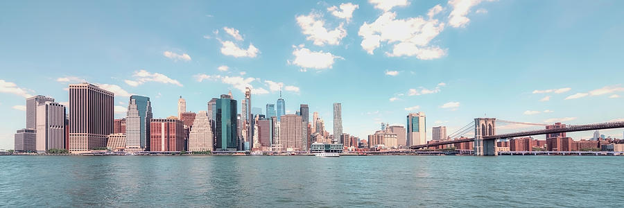 New York Panorama Photograph