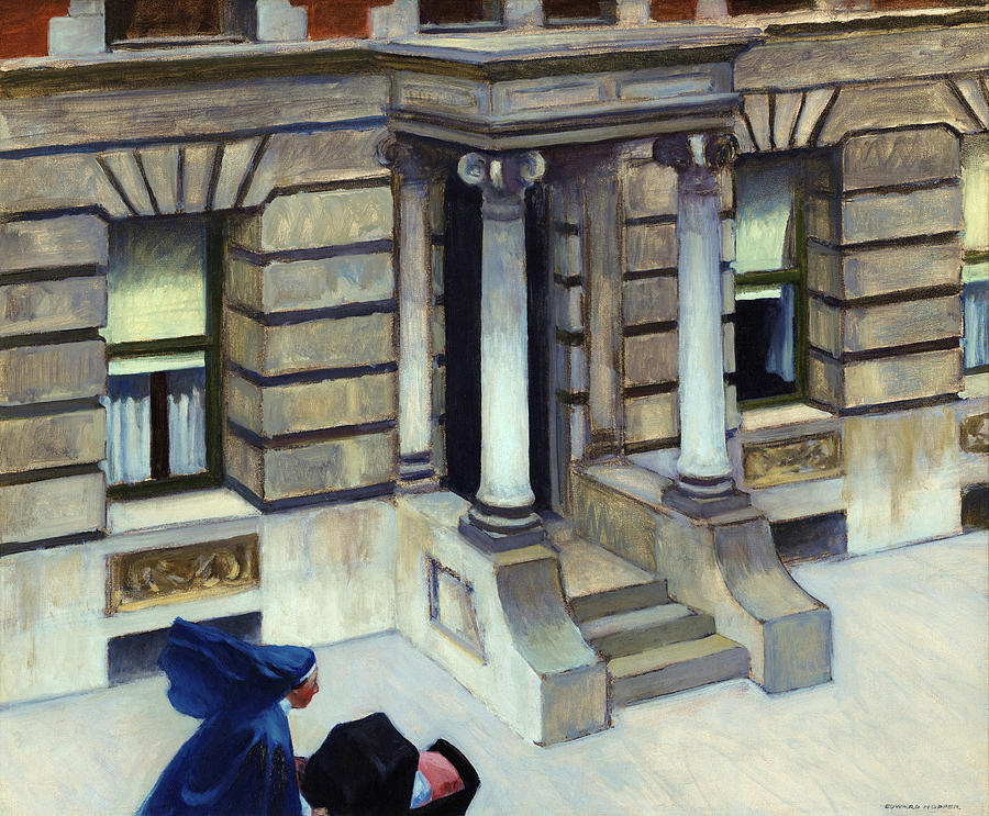 edward hopper new york pavements