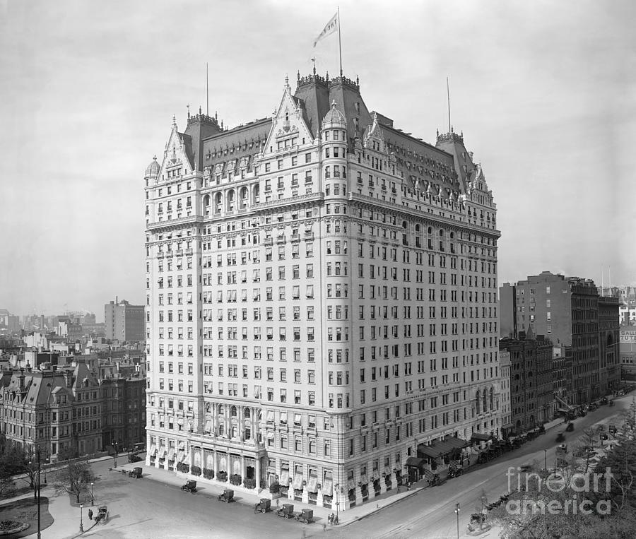 New York Plaza Hotel, c1910 Photograph by Granger