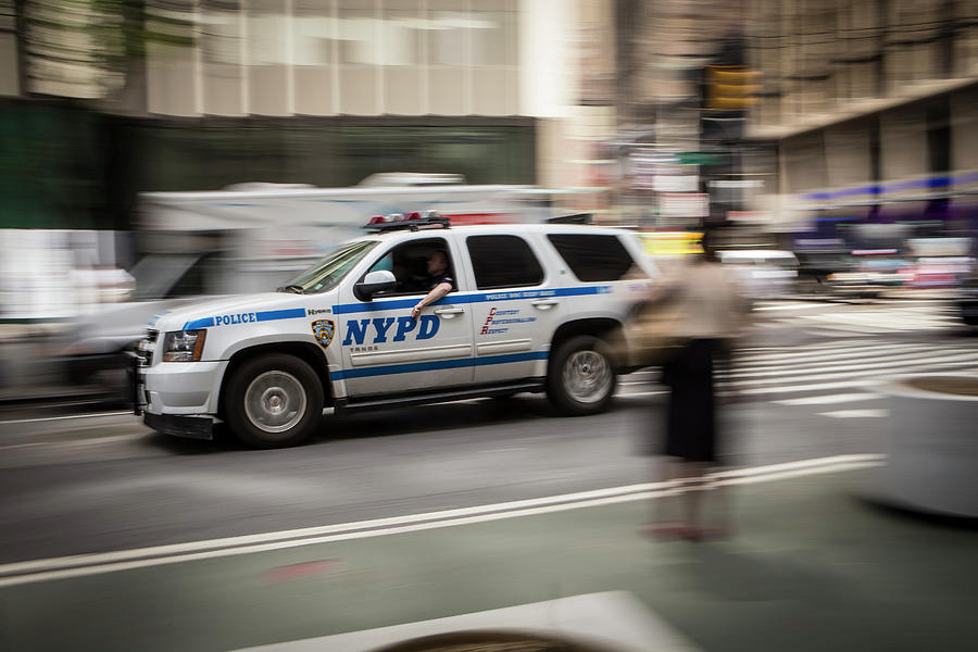 New York Police department car Photograph by Pierre Roussel - Fine Art ...