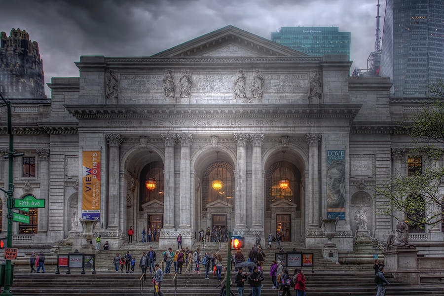 New York Public Library Photograph by Mark Andrew Thomas