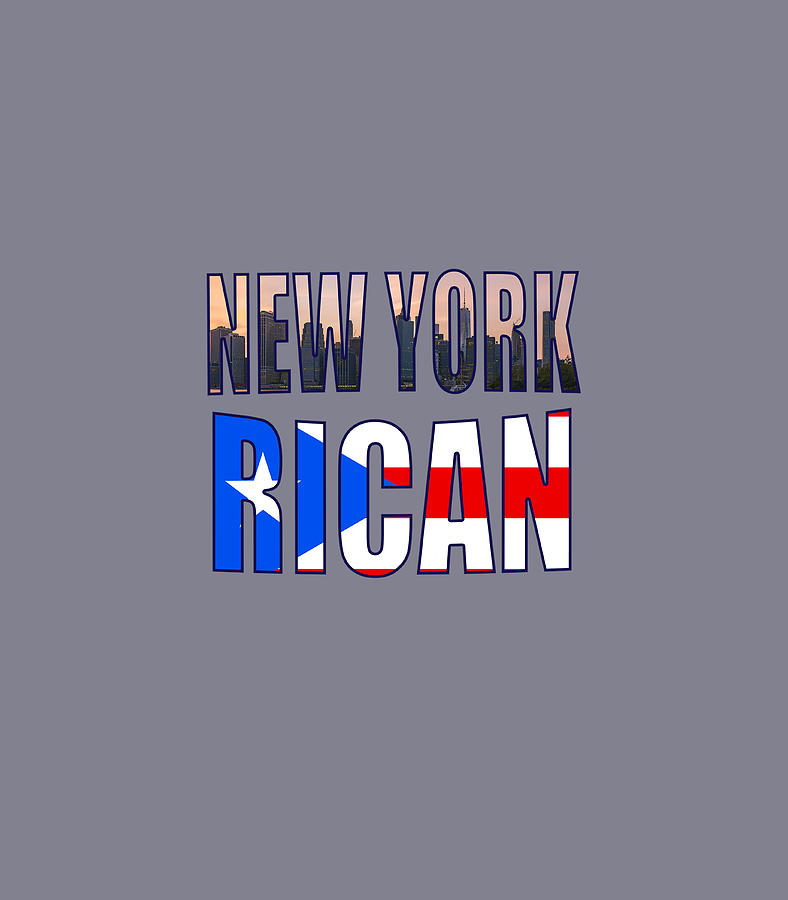 New York Puerto Rico Rican Flag' Women's T-Shirt