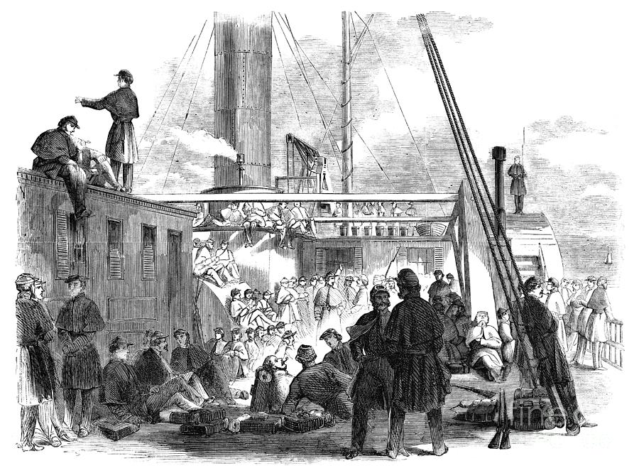 New York Seventh Regiment, 1861 Drawing by Granger