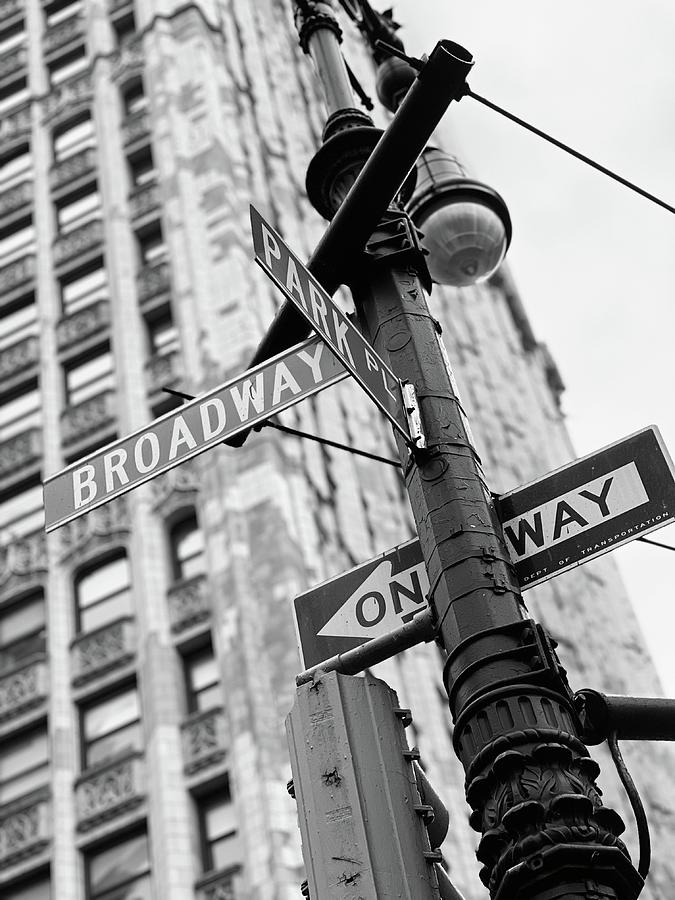 New York Street Sign Photograph by Rodrigo Barranco - Fine Art America