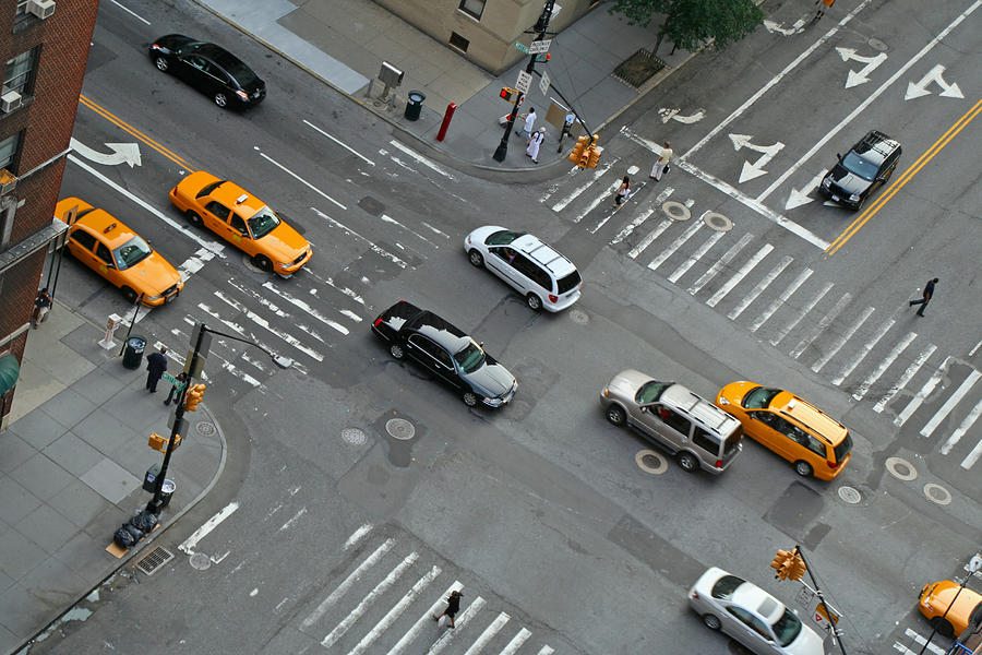 New York traffic # 1 Photograph by Lya_Cattel