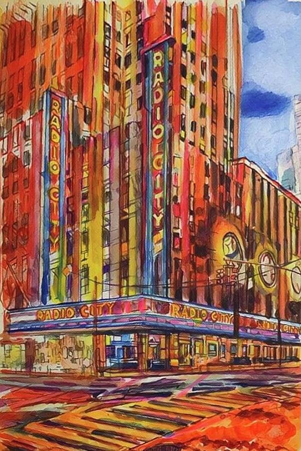 New York Painting by Try Cheatham