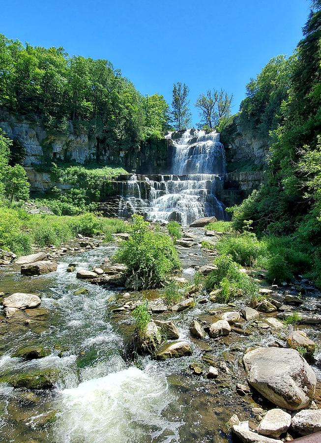 New York waterfall Photograph by Tammy Sullivan - Fine Art America