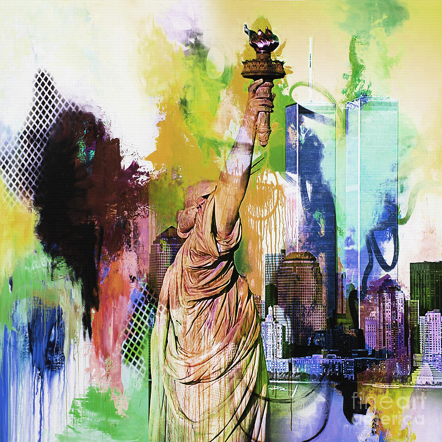 New York WTC 01 Painting by Gull G