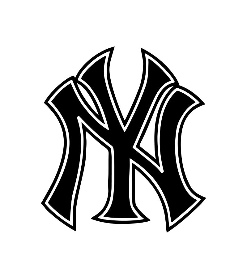 New York Yankees Drawing by Graves