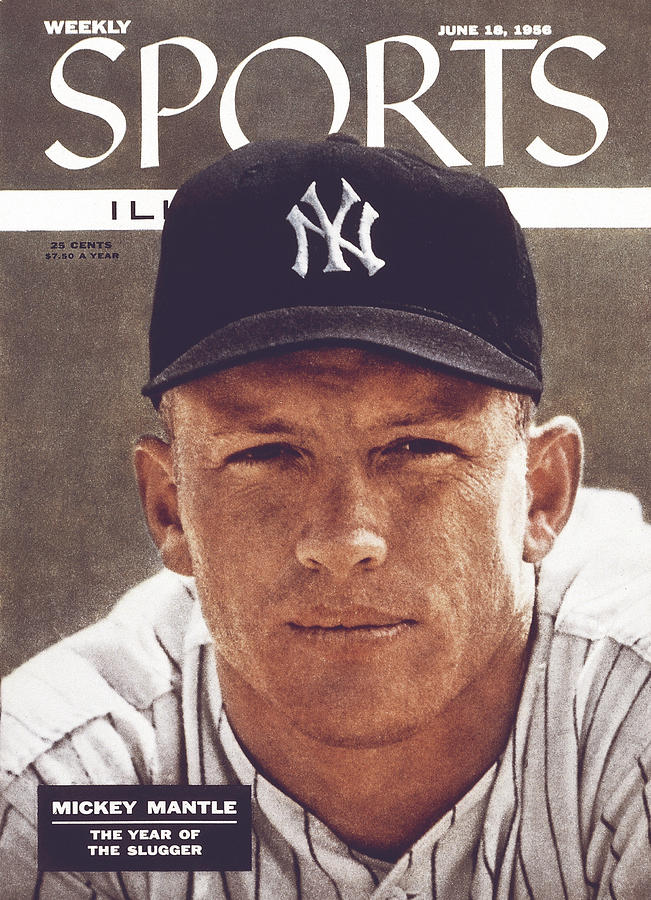 Mickey Mantle Photograph - New York Yankees Mickey Mantle Sports Illustrated Cover by Sports Illustrated