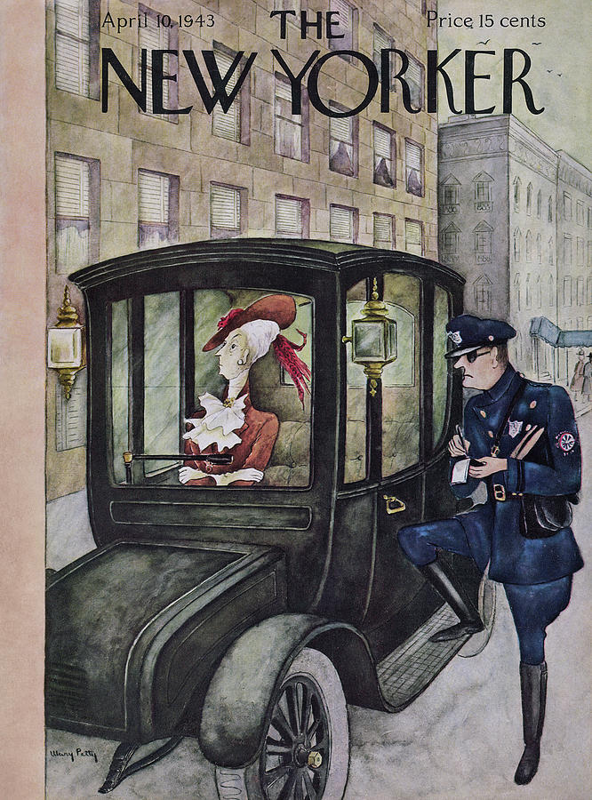 New Yorker April 10, 1943 Painting by Mary Petty