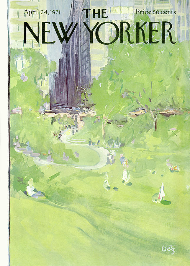 New Yorker April 24th 1971 Digital Art by Flora Ferguson - Pixels