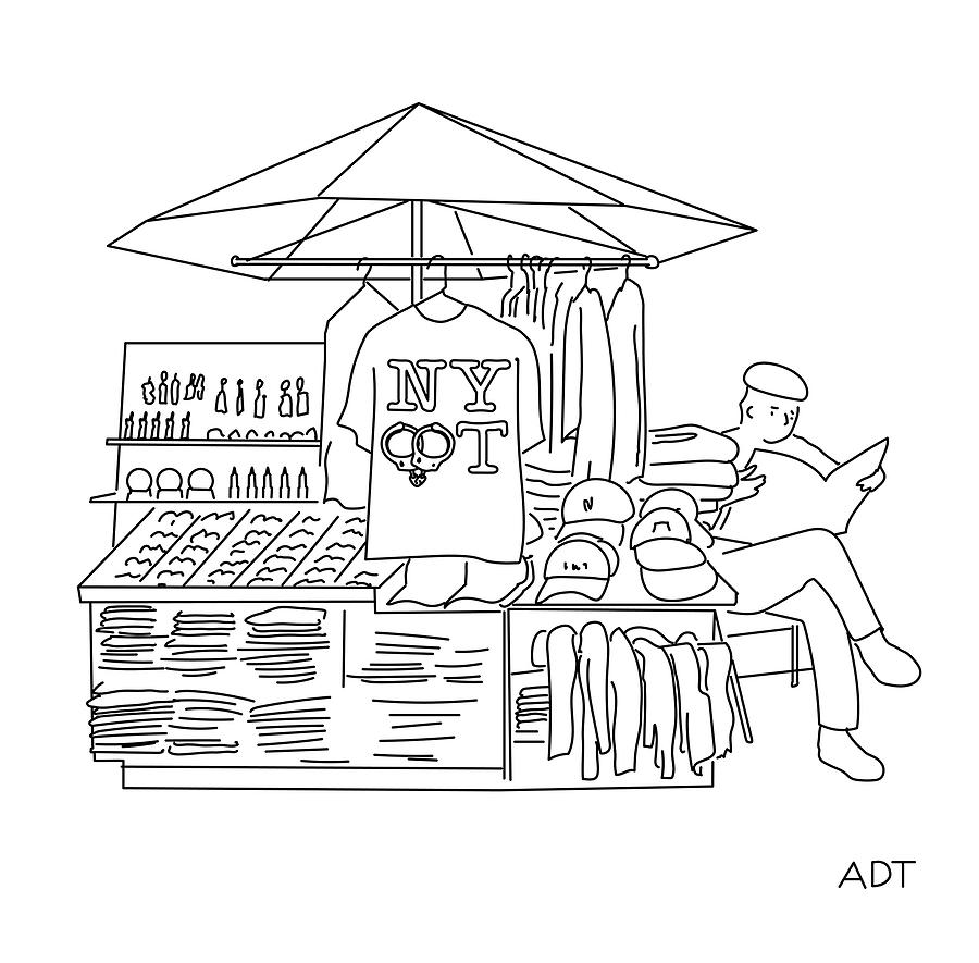 New Yorker April 4, 2023 Drawing by Adam Douglas Thompson