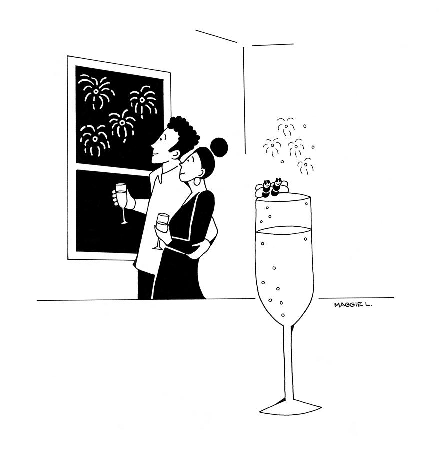 New Yorker December 31, 2021 Drawing by Maggie Larson