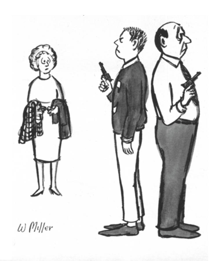 New Yorker December 5, 1964 Drawing by Warren Miller