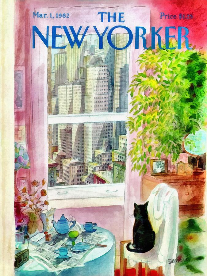 New Yorker March 1 1982 Digital Art by Lewis G Herrington