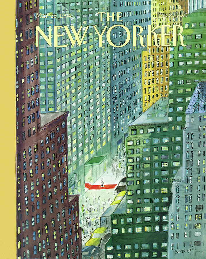 New Yorker March 28th, 1994 Digital Art by Hypergra Stroe - Pixels