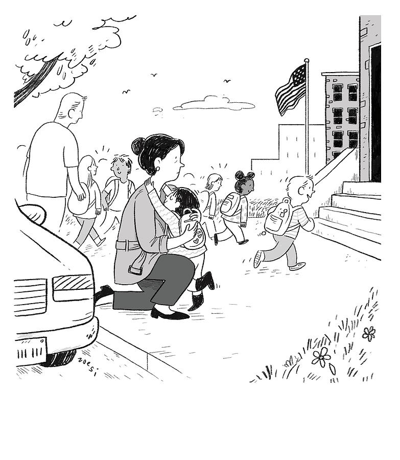 New Yorker May 25, 2022 Drawing by Zoe Si