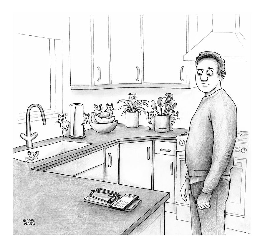 New Yorker October 10, 2022 Drawing by Eddie Ward
