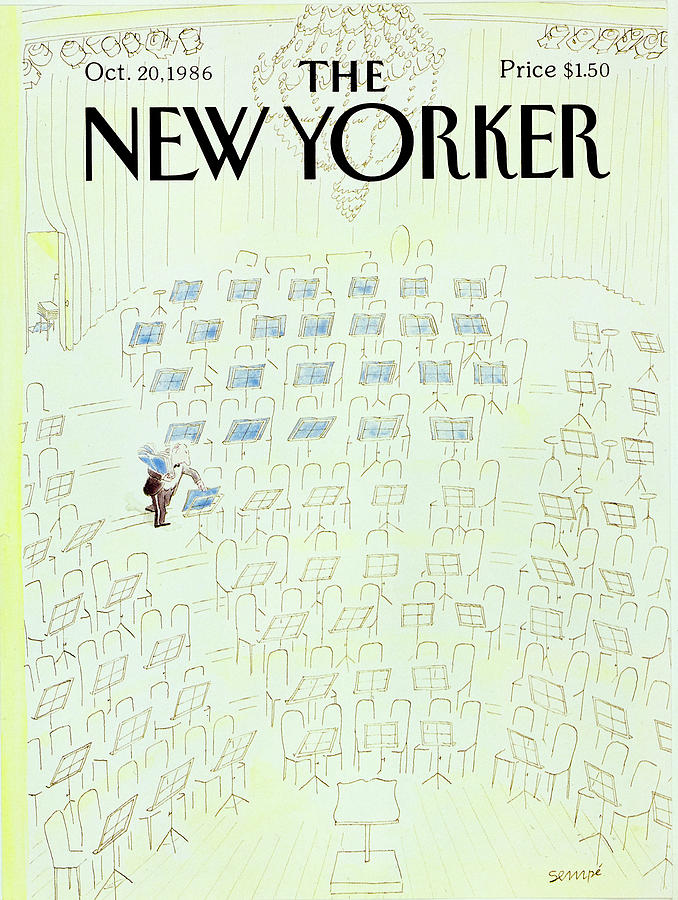New Yorker October 20, 1986 Painting by Jean Jacques Sempe