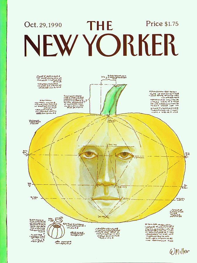 New Yorker October 29, 1990 Painting by Warren Miller