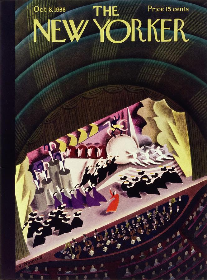 New Yorker October 8, 1938 Painting by Antonio Petruccelli